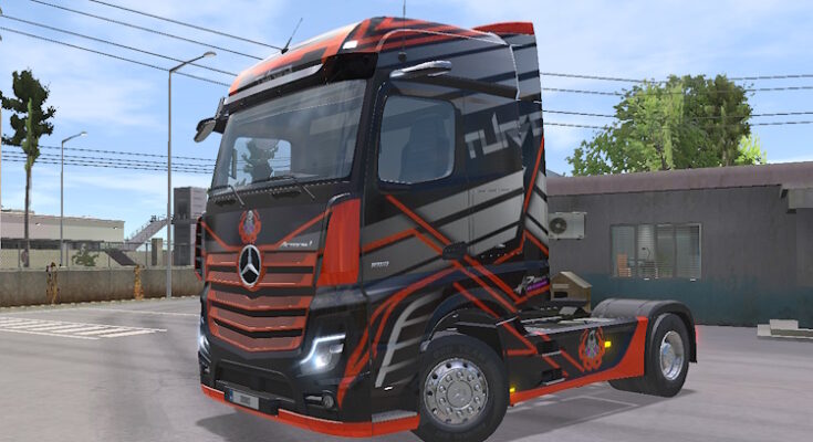 Merce-benz-actros2020 gold