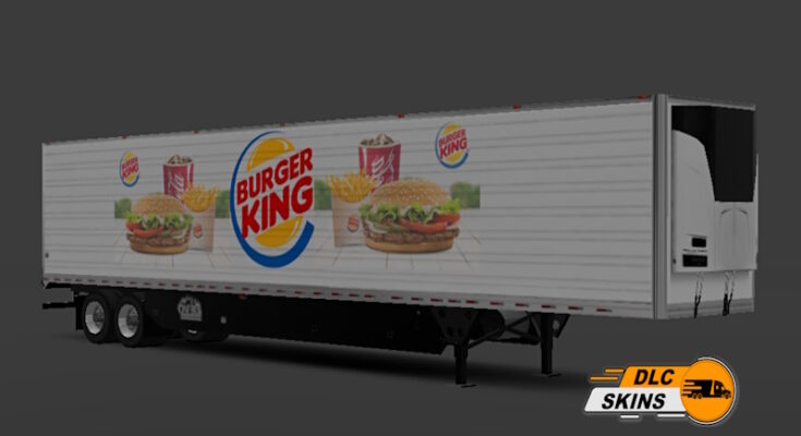 USA Refridge Trailer Burger King