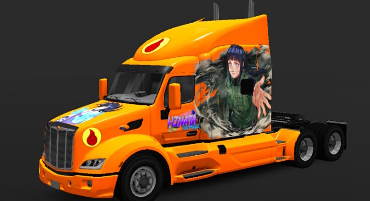 UniversaL Truck simulator t680 hinata hyuga skin