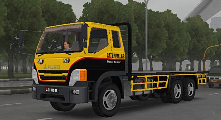 Livery Muria Caterpillar Truck Simulator ID