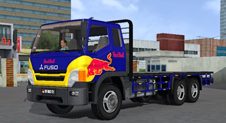 Livery Muria Redbull trucksid