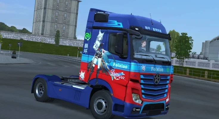 Toe3 Mercedes actros skin Honkai Star Rail