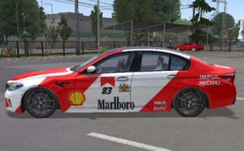 Bmw M5 skin Malbora