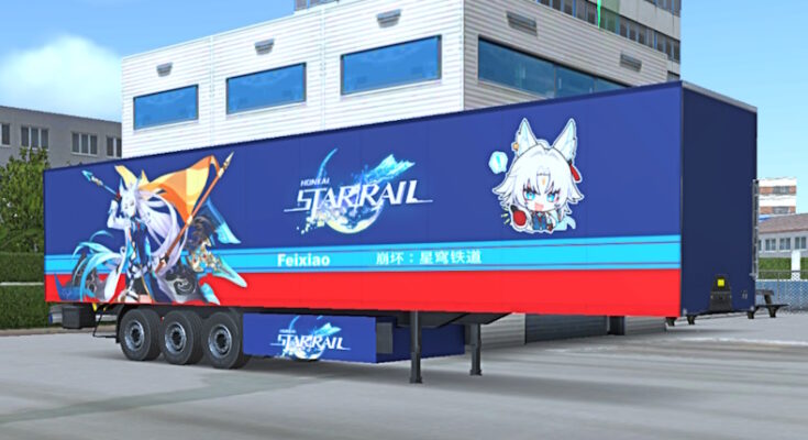 Closed Box Honkai Star skin Truckers of Europe 3