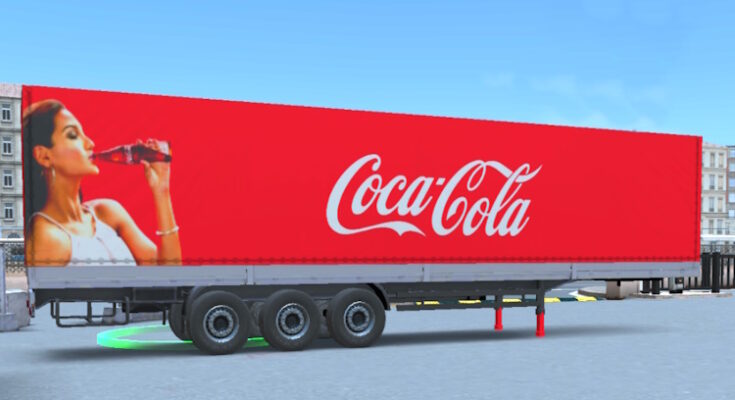 Truckers of Europe 3 Skin Curtainside Trailer.