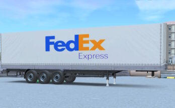 Truckers of Europe 3 Skin Curtainside Trailer.
