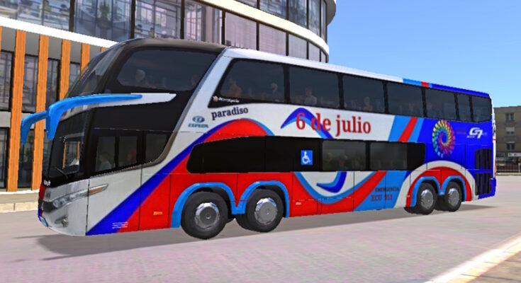 Skin Bus Simulator Ultimate Marcopolo Paradiso G7.