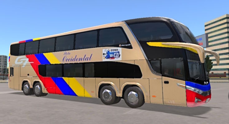 Skin Bus Simulator Ultimate Marcopolo Paradiso G7.