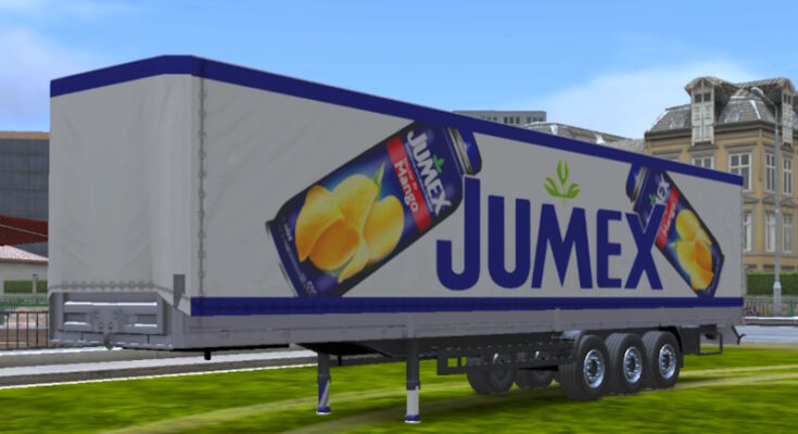 Truckers of Europe 3 Skin Curtainside Trailer.