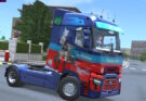 Anime Skin Truckers of Europe 3 Renault T-Range.