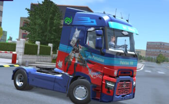 Anime Skin Truckers of Europe 3 Renault T-Range.