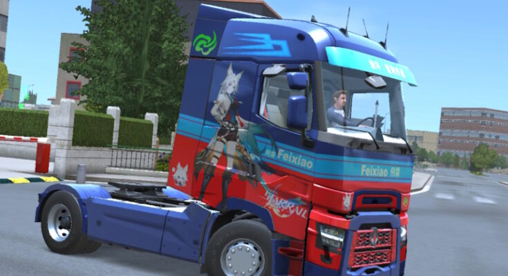 Anime Skin Truckers of Europe 3 Renault T-Range.