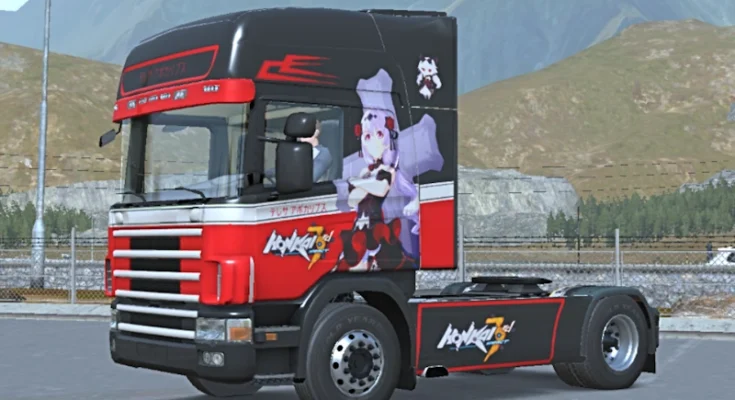 Anime Skin Truckers of Europe 3 Stream RT Legend.