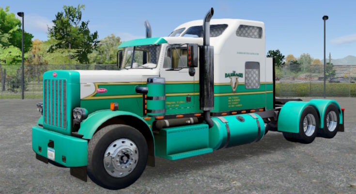 Skin Truck Simulator Big Rigs Peterbilt 359 .