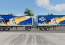 Truck Simulator Big Rigs Skin Double Box Trailer.