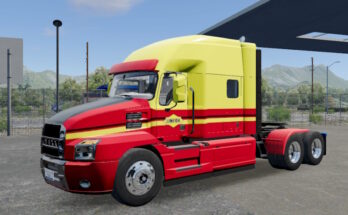 Truck Simulator Big Rigs Skin Mack Anthem.