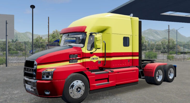 Truck Simulator Big Rigs Skin Mack Anthem.