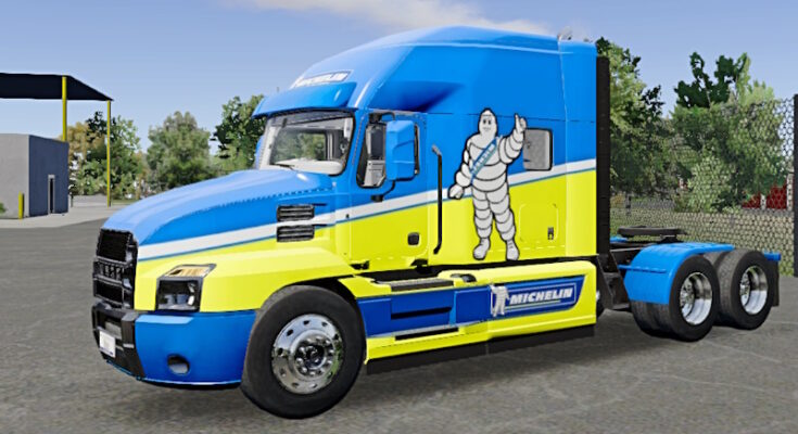 Truck Simulator Big Rigs Skin Mack Anthem.