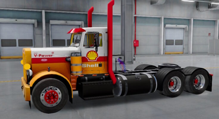 Skin Truck Simulator Big Rigs Peterbilt 359 .