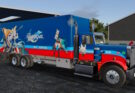 Skin Truck Simulator Big Rigs Peterbilt 359 BoxTruck .