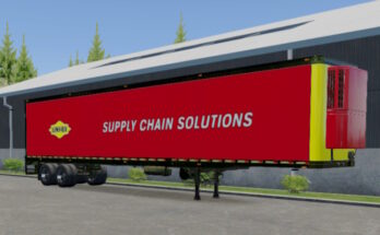 Truck Simulator Big Rigs Skin Reefer Trailer.