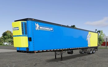 Truck Simulator Big Rigs Skin Reefer Trailer.