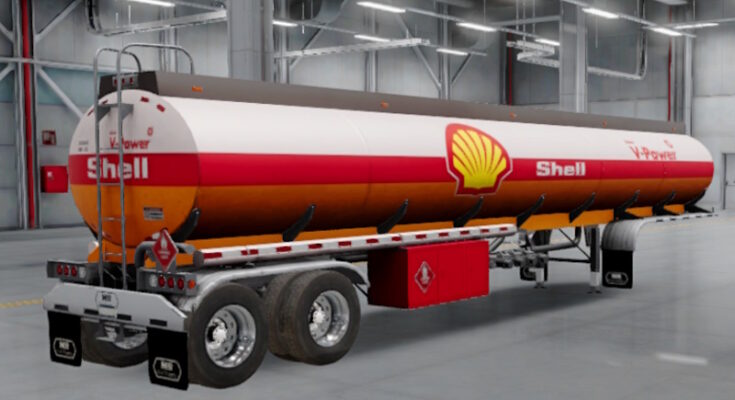 Skin Truck Simulator Big Rigs Tanker Trailer Single.