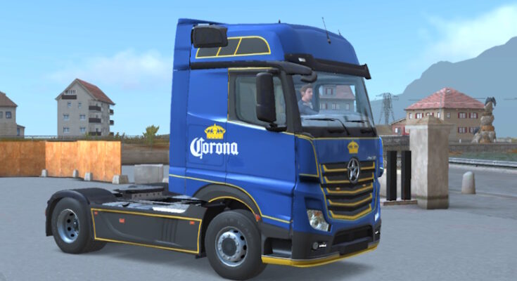 Skin Truckers of Europe 3 Merieles Antares.