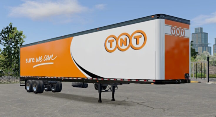 Truck Simulator Big Rigs Skin Box Trailer.