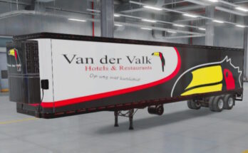 Truck Simulator Big Rigs Skin Reefer Trailer.