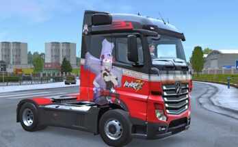 Anime Skin Truckers of Europe 3 Merieles Antares.