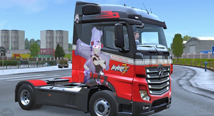 Anime Skin Truckers of Europe 3 Merieles Antares.