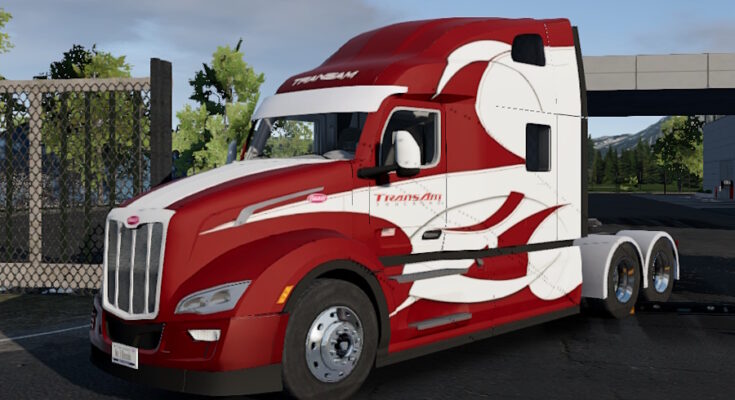 Truck Simulator Big Rigs Skin Peterbilt