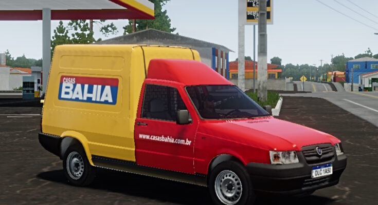 Global Truck Online Skin Fiat Fiorino.
