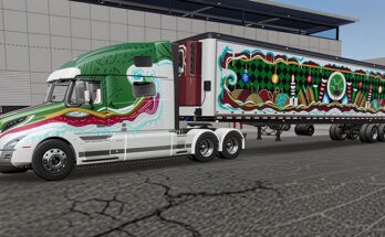 Christmas Winterland Combo skin Volvo VNL