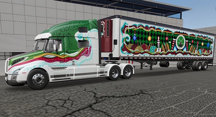 Christmas Winterland Combo skin Volvo VNL